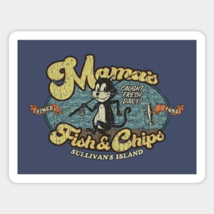 Mama's Fish & Chips 1984 Magnet